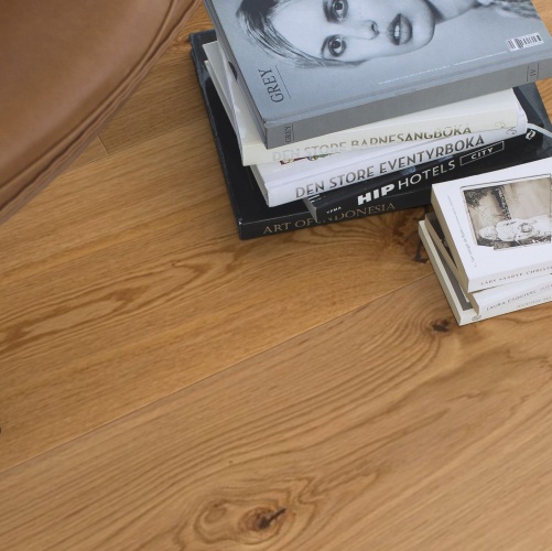 Инженерная доска Boen Chalet Traditional Без Покрытия Дуб Натур (Гладкая) 2000-4000х200 мм EICX4UFD - Вид №6