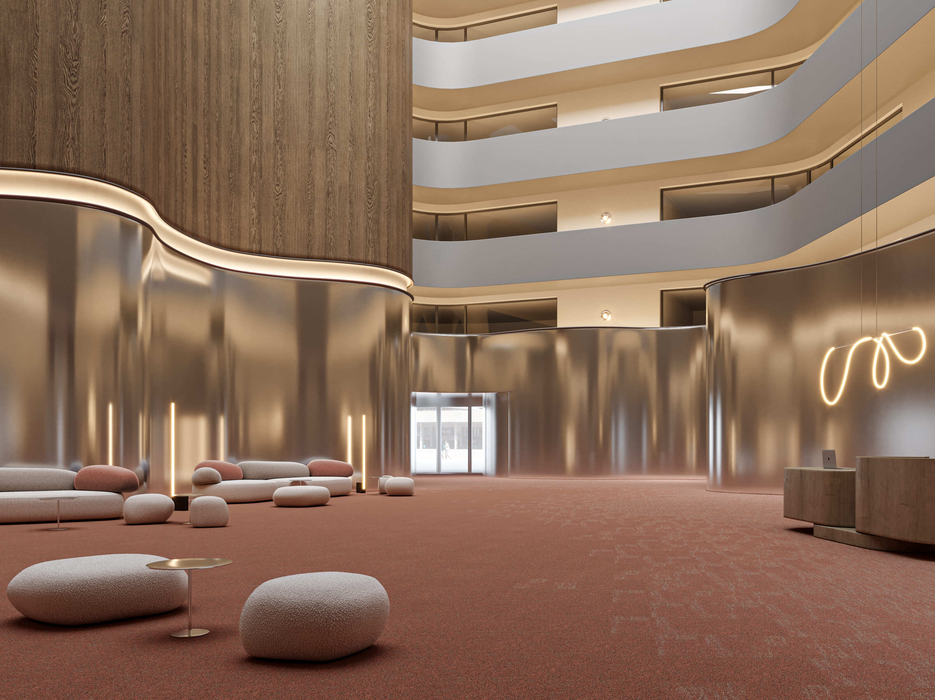 Ковровое покрытие ECONYL® MODULYSS Handcraft ARCH-00044685