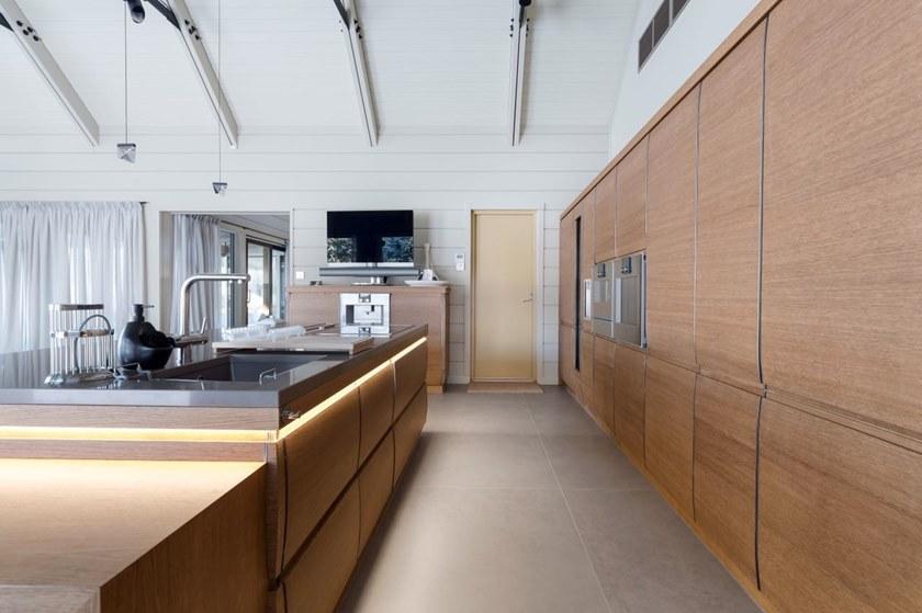 L'Ottocento Деревянная кухня с полуостровом Chronos sun-id-1404737 - Вид №9