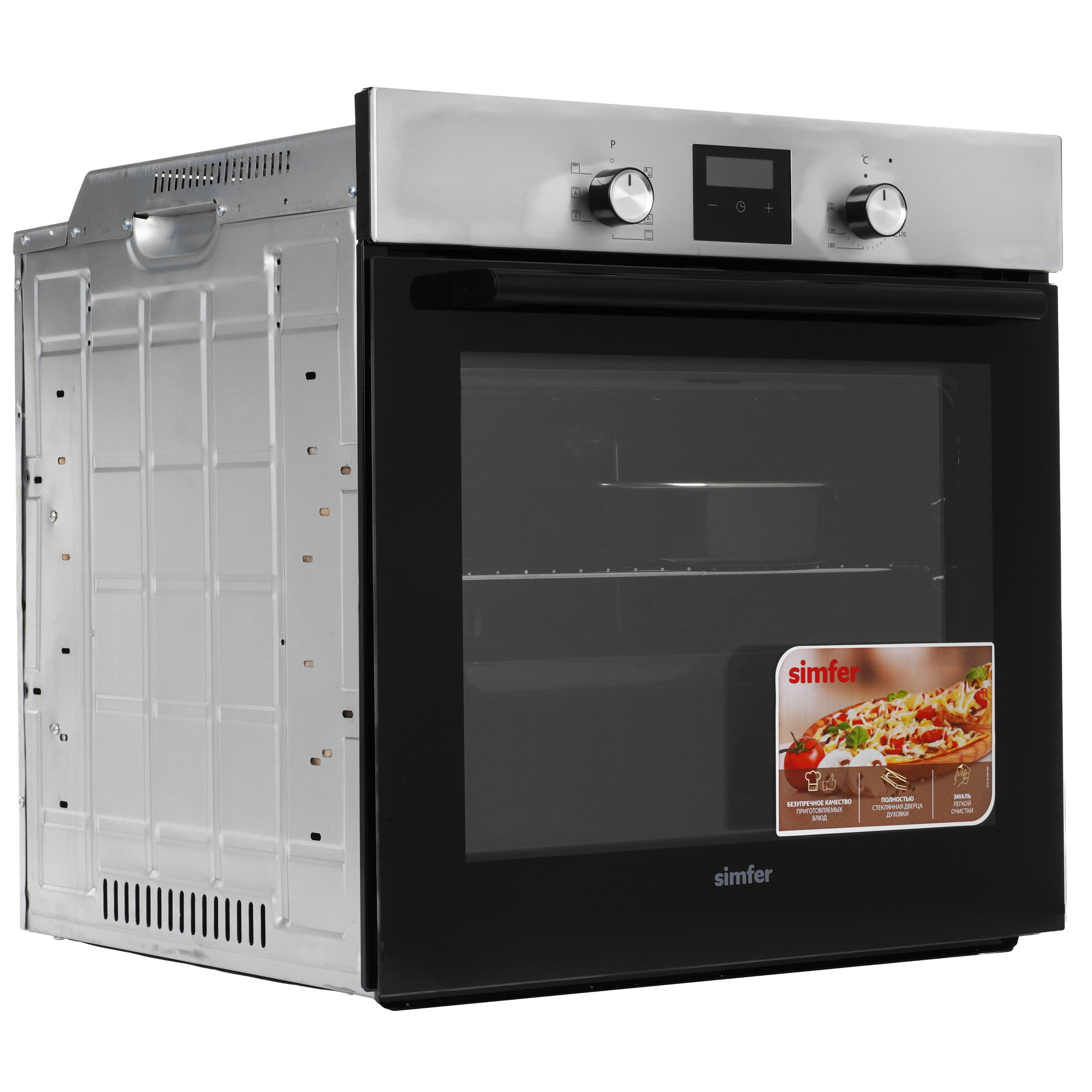 9280260 Духовой шкаф электрический Simfer B6EM56070 + Варочная поверхность газовая Simfer H60Q40M400 STDN-0024481 - Вид №2