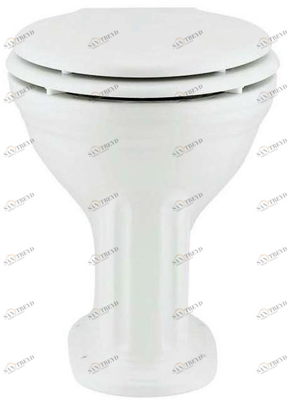 Приставной унитаз напольный Белый Gentry Home  Англия sun-id-1373417