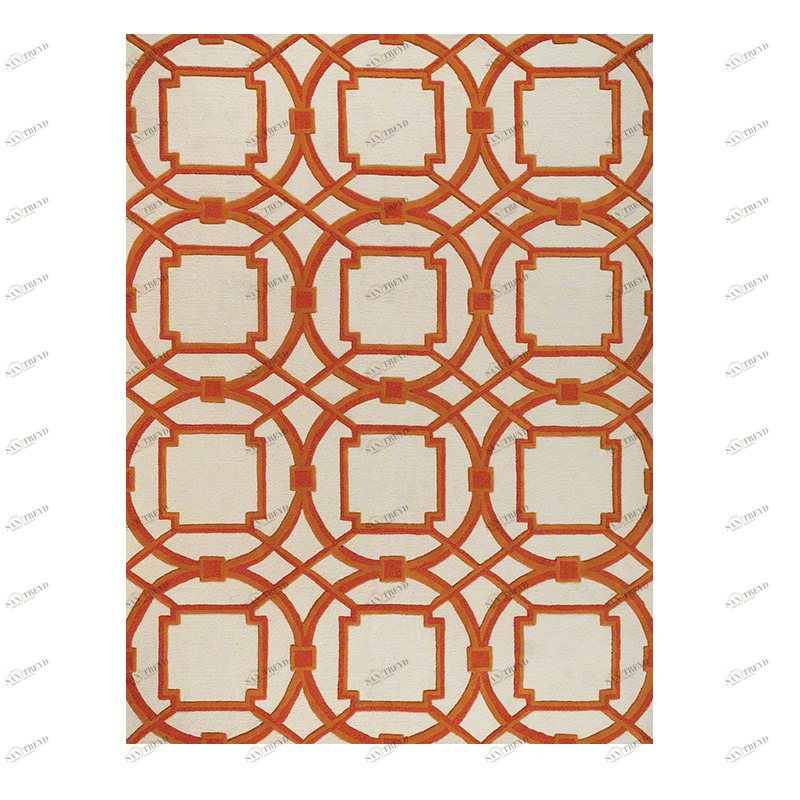 Ковер Arabesque Coral 120х180 DOLLY CAPRETS ДИЗАЙНЕРСКИЕ, ARABESQUE 015163 Оранжевый 