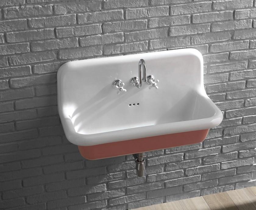 Tcl90b/90c/90dc Подвесная раковина настенная овальная BLEU PROVENCE Truecolors белая - Вид №6