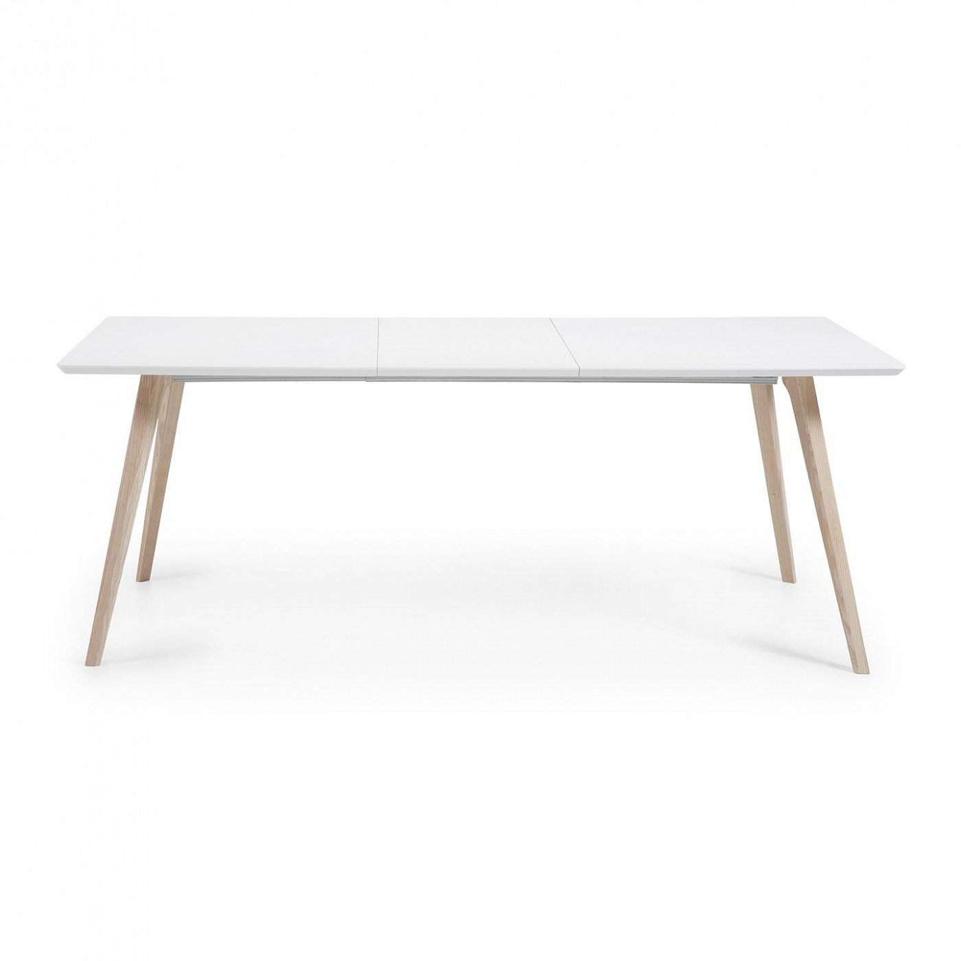 051842 Стол Quatre 160(260)x100 белый La Forma Eunice - Вид №4