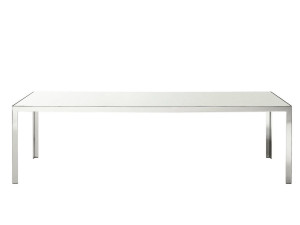 Прямоугольный стальной стол