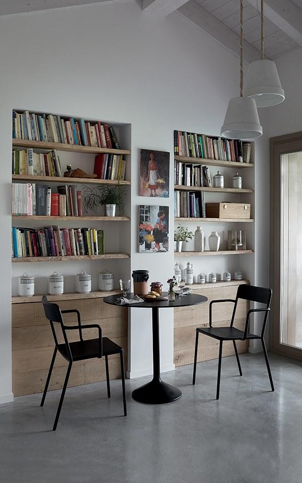 COLOS Штабелируемый стул из листового металла с подлокотниками C1 sun-id-1429801 - Вид №3