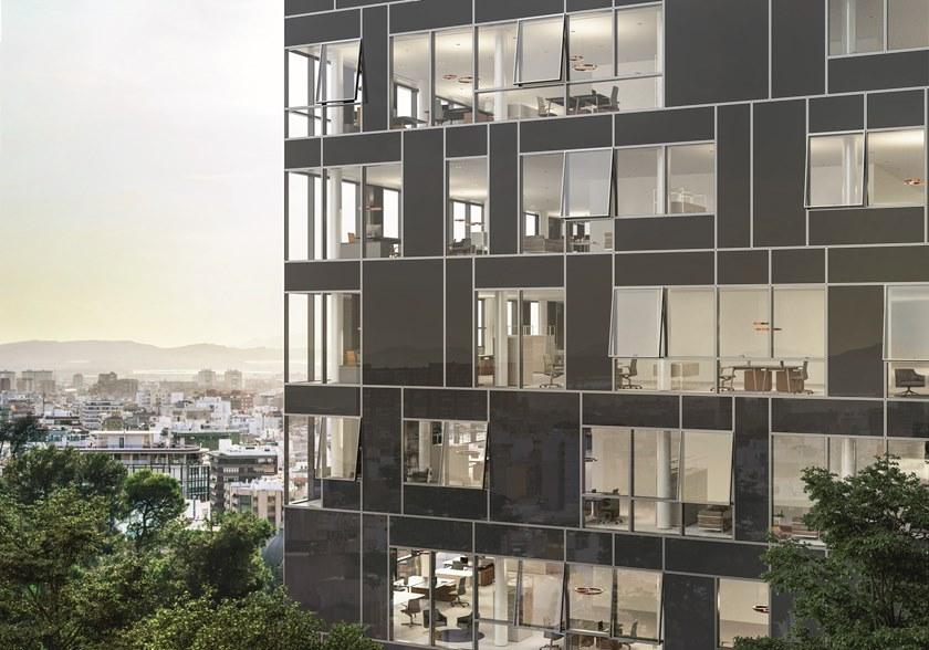 Schüco Сплошная фасадная система из алюминия sun-id-1363863 - Вид №2