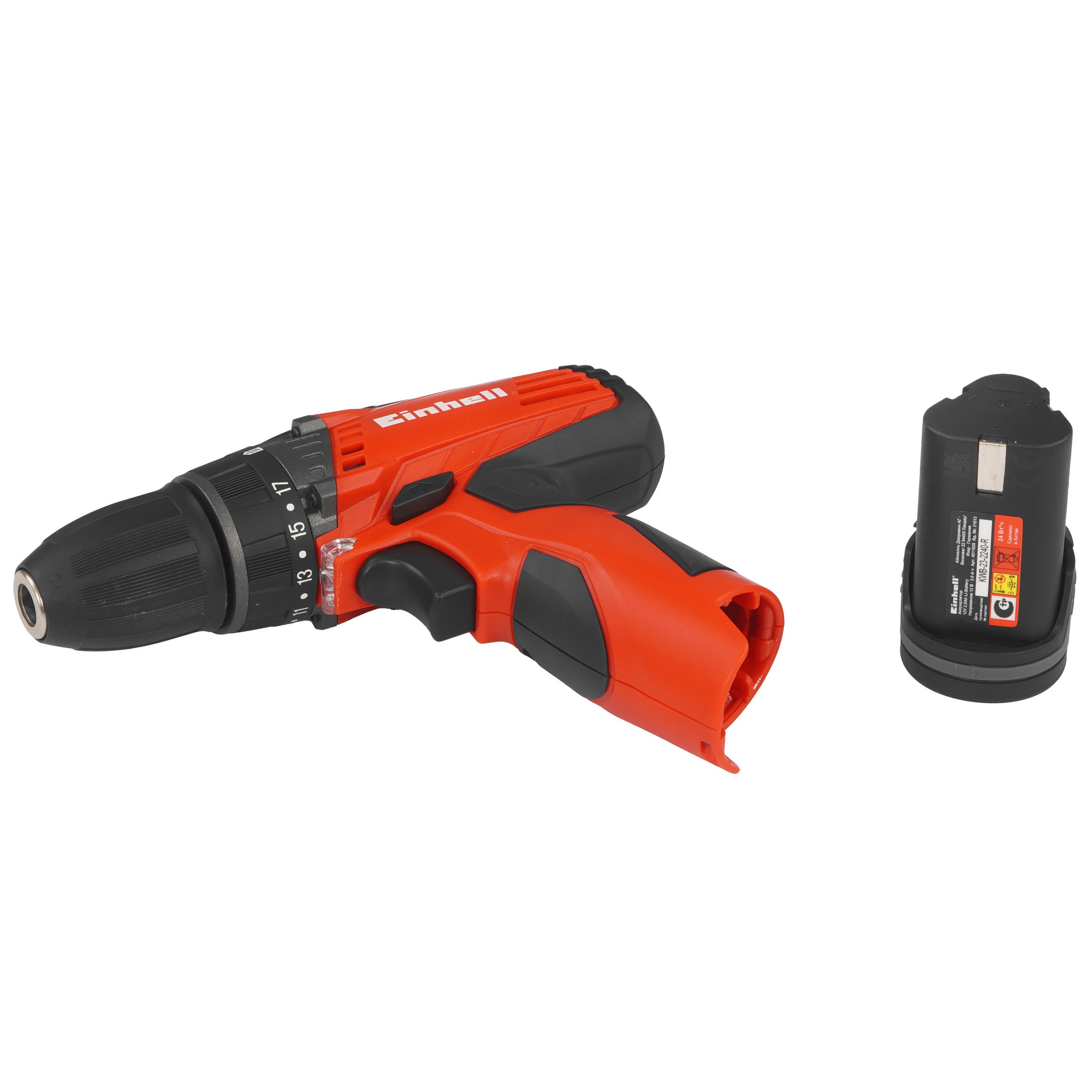 Дрель-шуруповерт Einhell TE-CD 12 Li 9148344 STDN-0121139 - Вид №5