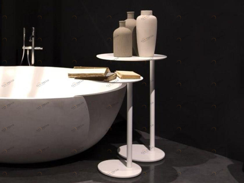 RIFRA Круглый журнальный столик из Corian® sun-id-1476332