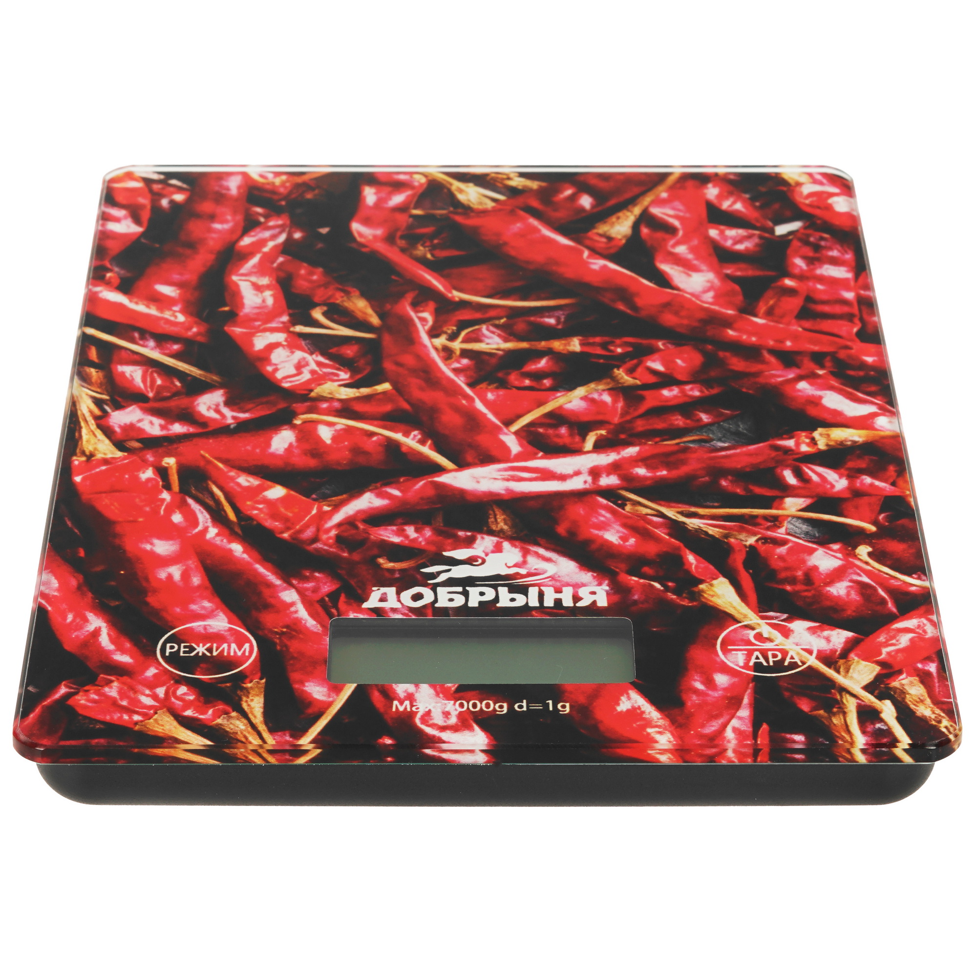9071884 Кухонные весы Добрыня DO-3011P красный STDN-0007099 - Вид №1