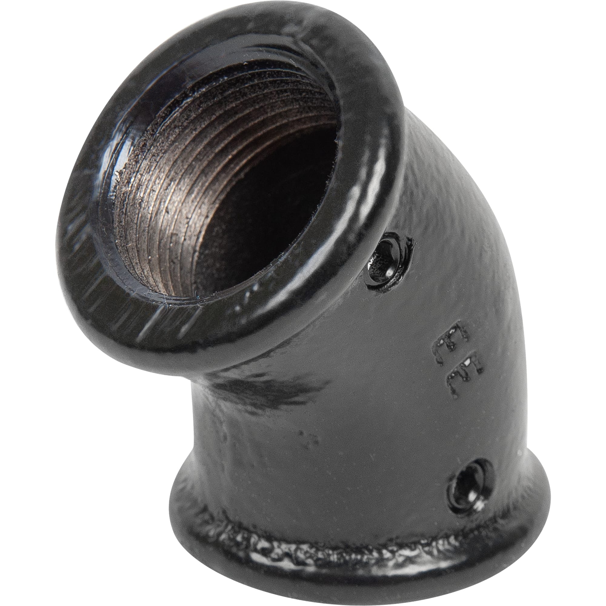 82505409 Соединитель двух труб угловой 45° d25 мм, цвет черный Santreyd 