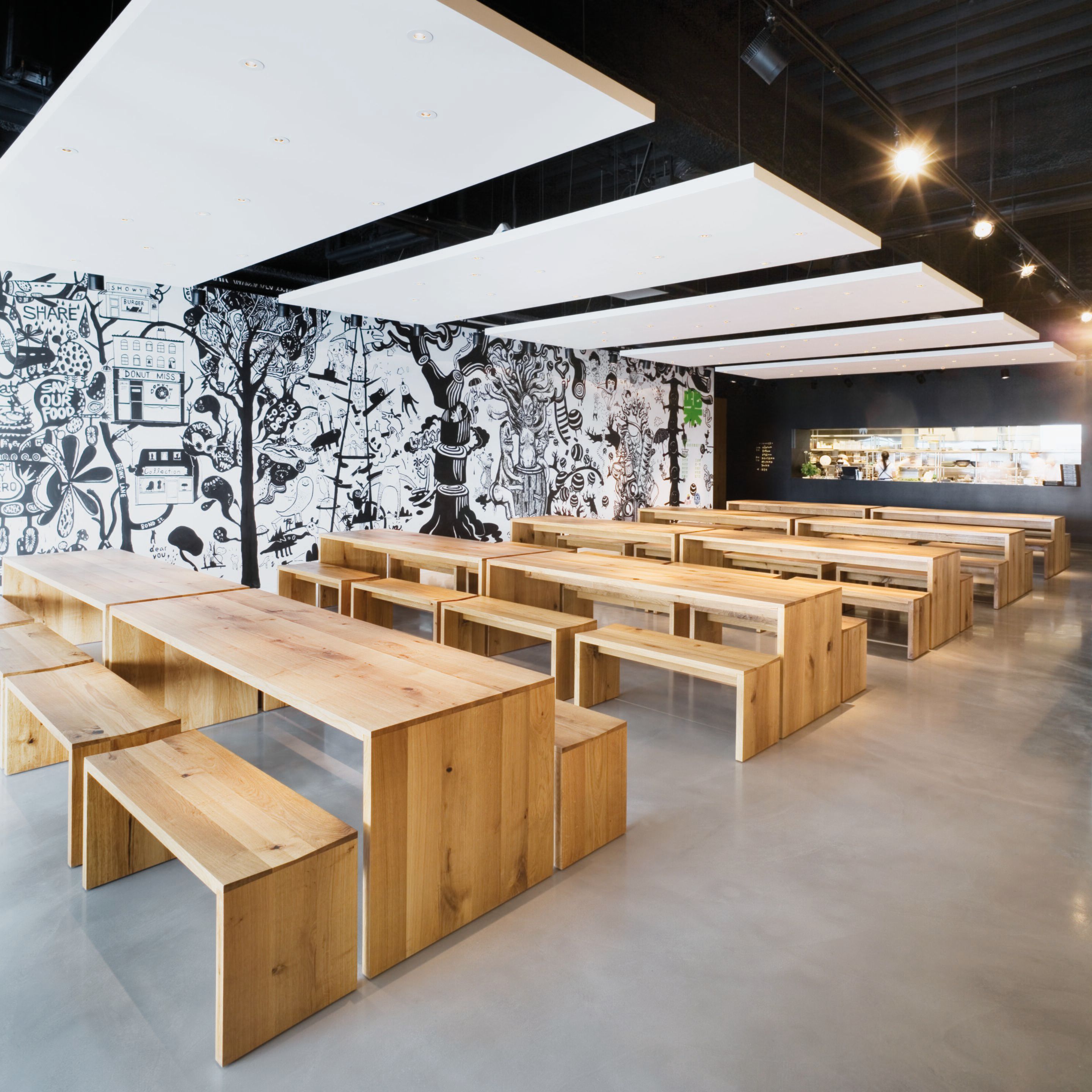 Твердый деревянный стол / стол e15 PONTE ARCH-00060004 - Вид №17