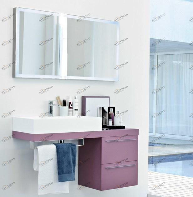 Ideagroup Лаковая тумба под умывальник My fly evo sun-id-1404660