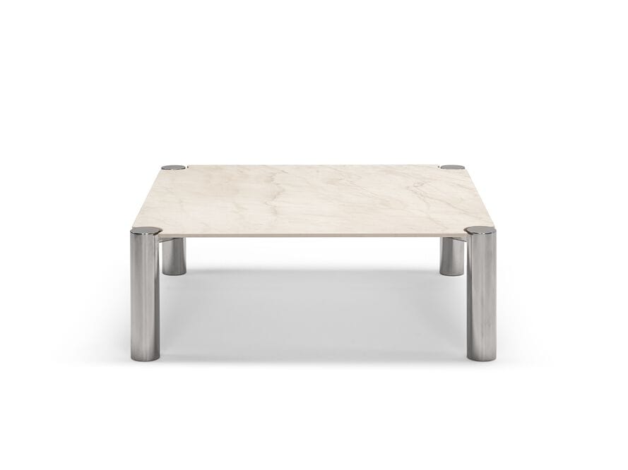 Квадратный журнальный столик из керамогранита Max Divani VISION ARCH-00090071