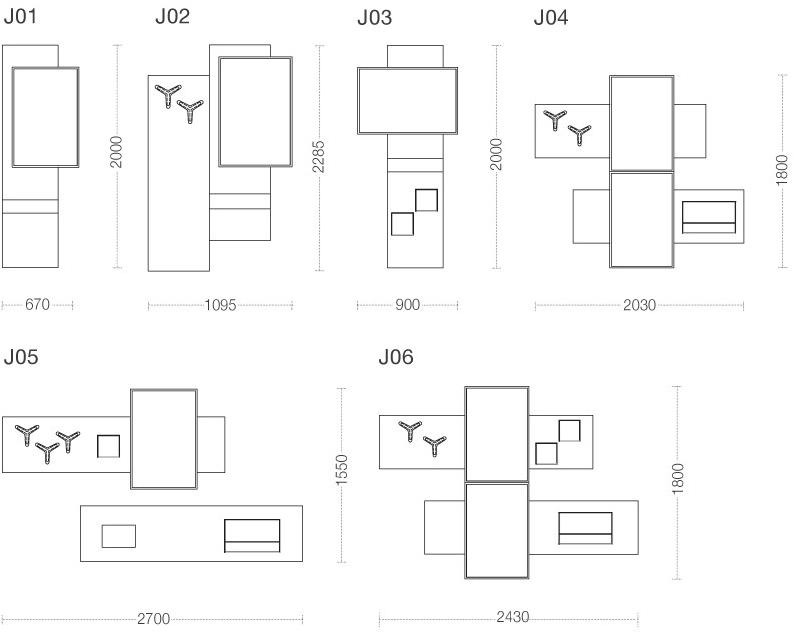 Ronda Design Настенная мебель для прихожей sun-id-1405481 - Вид №3