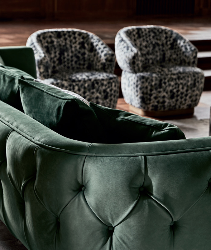 Диван SIMON OPERA 40334/DX + 40334/SX Contemporary - Вид №2