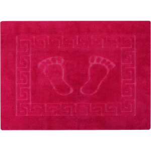 Коврик для ванной комнаты Foot 50x70 см цвет розовый