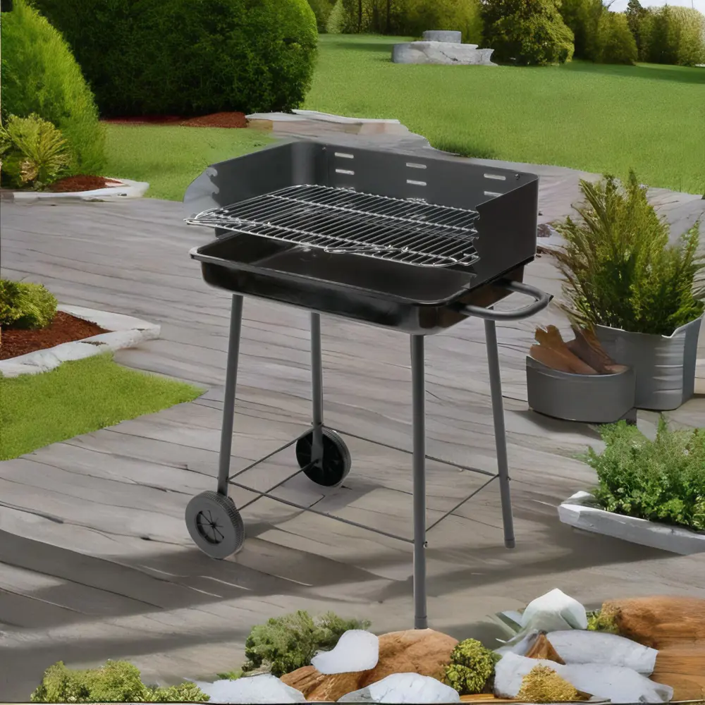 Santreyd — Мобильный угольный гриль на тележке для пикников и дачи 81965921 STLM-0015854 - Вид №10