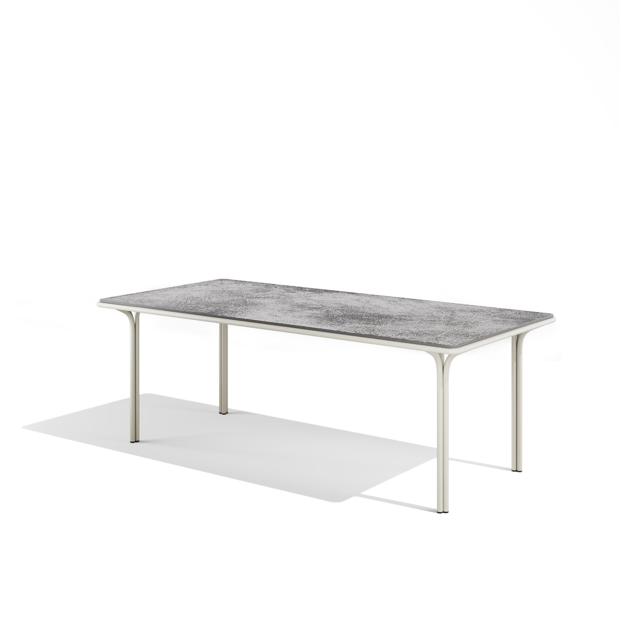 Прямоугольный стальной стол с порошковым покрытием BABEL D Jos ARCH-00082647 - Вид №2