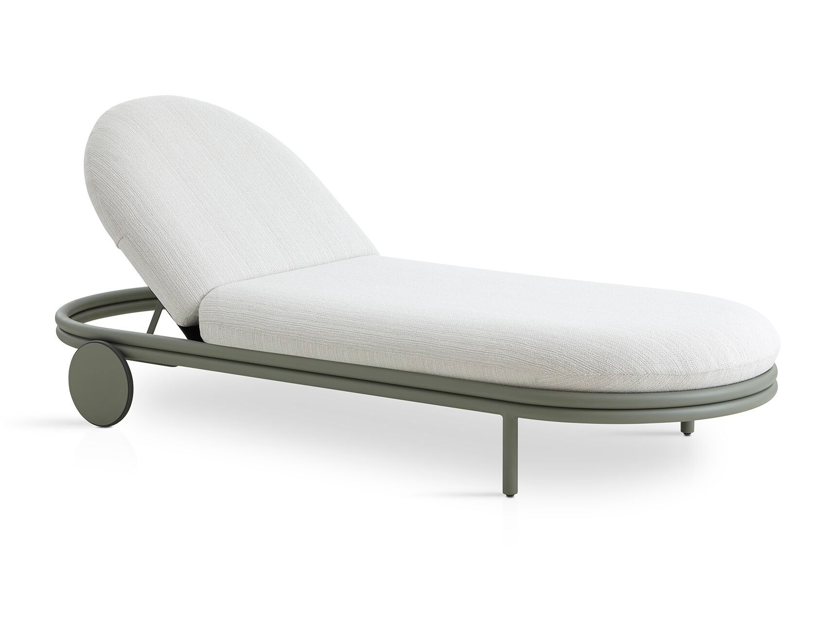 Тканевая откидная Садовая кровать с колесами EXPORMIM Cask ARCH-00018100