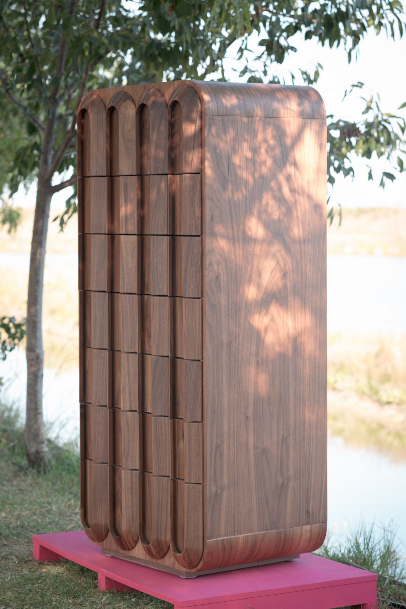 Еженедельник из массива дерева со встроенными ручками Medulum аркады ARCH-00145121 - Вид №6