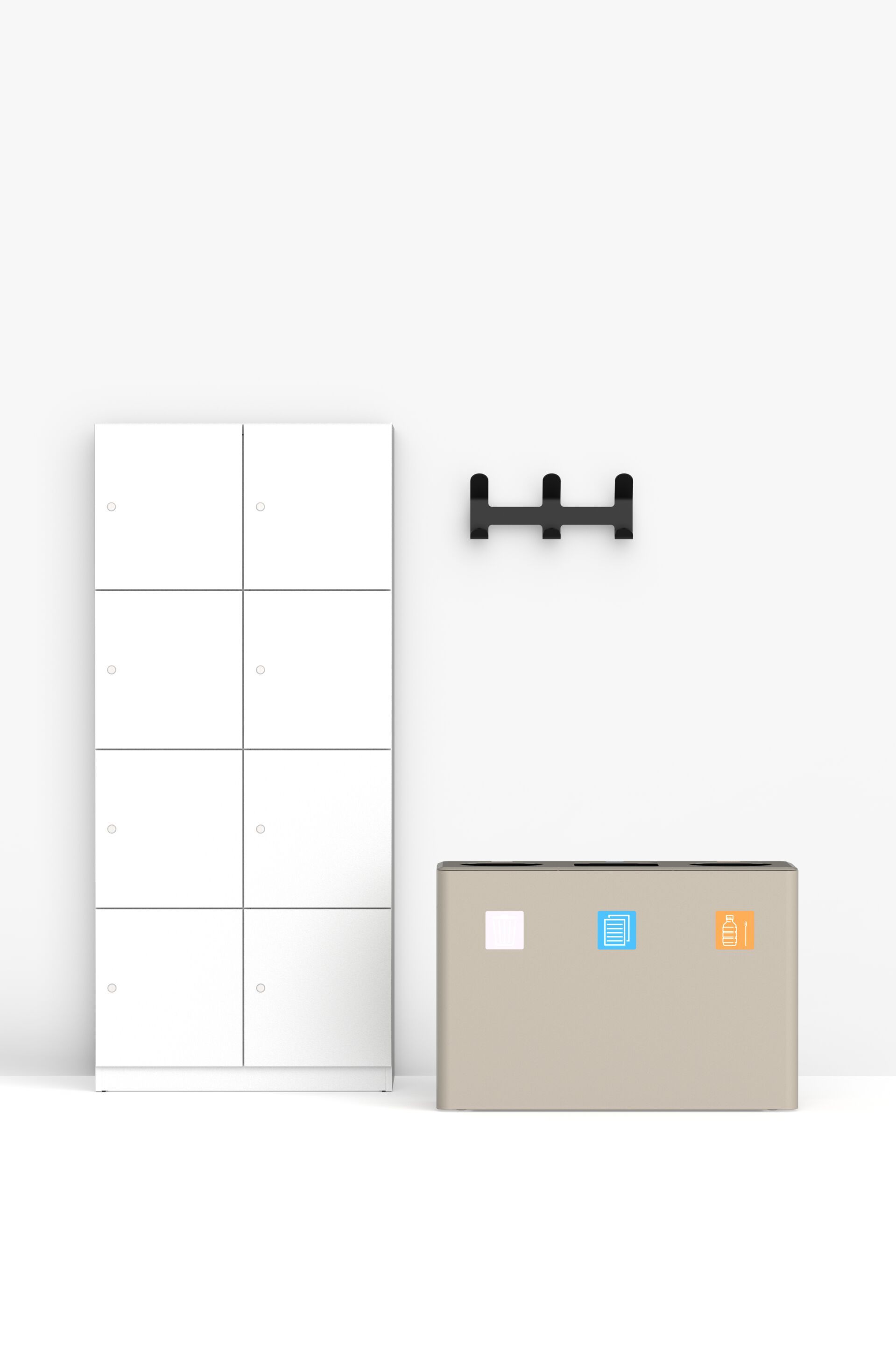 Стальная настенная вешалка с порошковым покрытием FUNCTIONALS SEI ARCH-00141446 - Вид №13