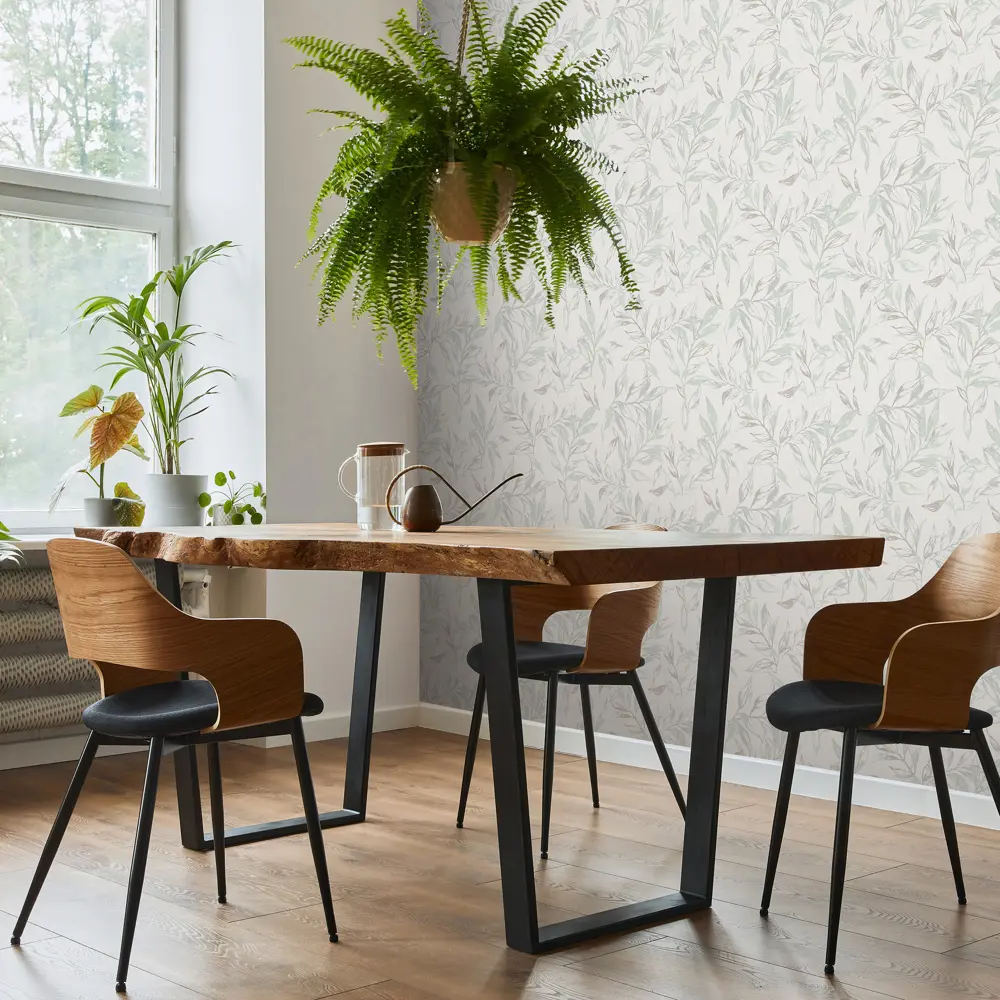 Обои флизелиновые Ateliero Sunday зелёные 1.06 м AT58160-05 STLM-2039532 - Вид №3