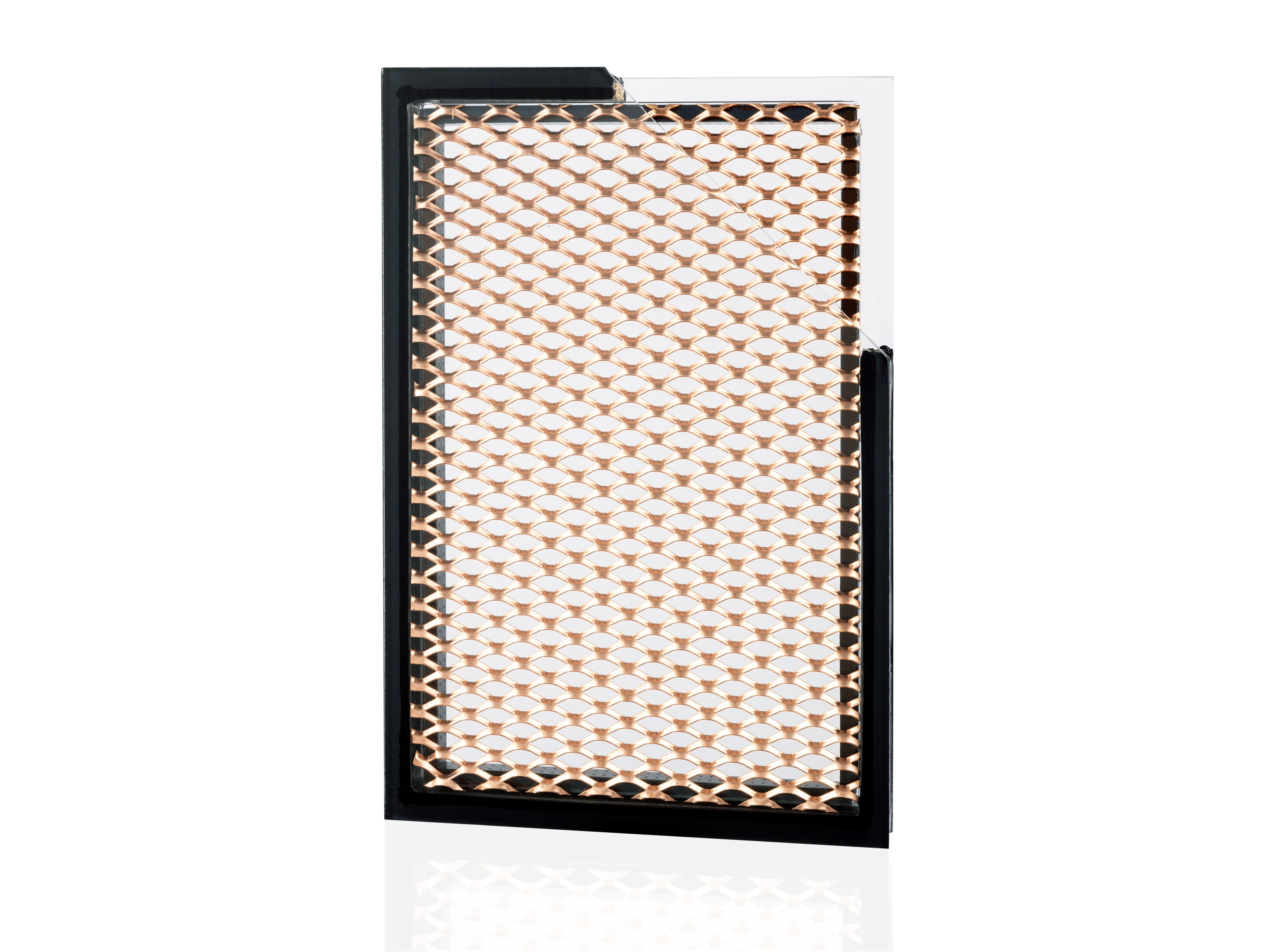 Витражная система с медной вставкой OKALUX Okatech ARCH-00122890 - Вид №1