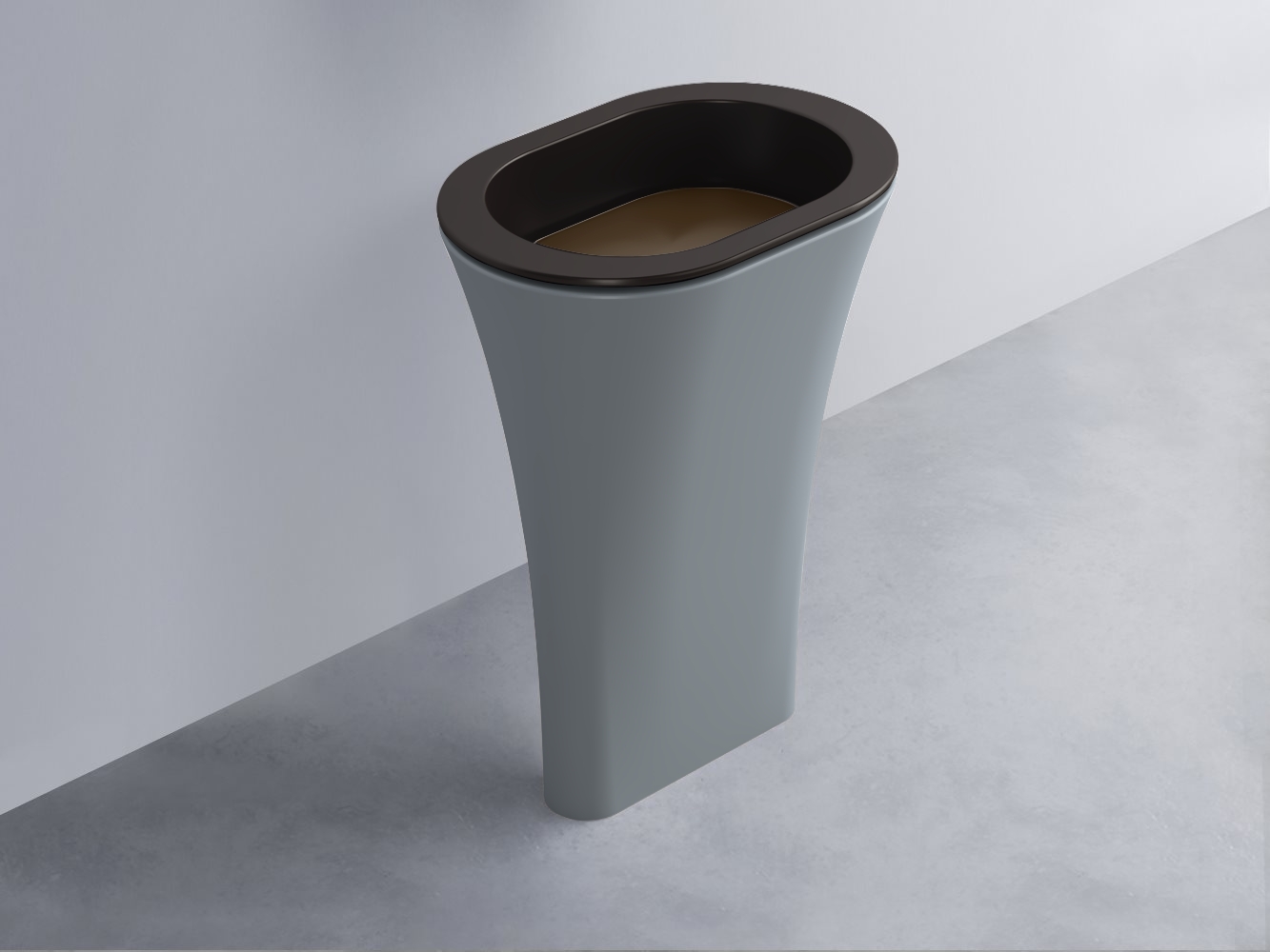 AMLA65-LV+AMPILO-CA+AMCOLO-BR Раковина Amedeo Ovale отдельностоящая cielo Enjoy + Amedeo Ceramica Cielo