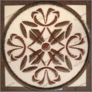 Вставка Багдат бьянко 70х70 Керамика Будущего sun-id-322866