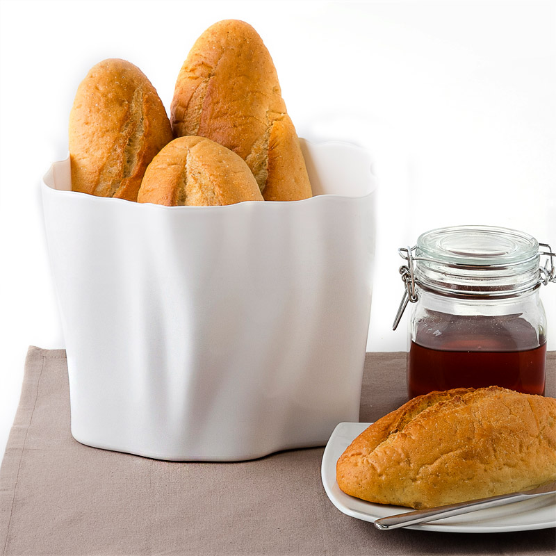 QL10142-WH Органайзер flow средний белый Qualy 