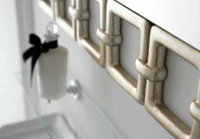 Gentry Home Держатель стакана с кристаллами Oxford Никель GH101460 - Вид №1