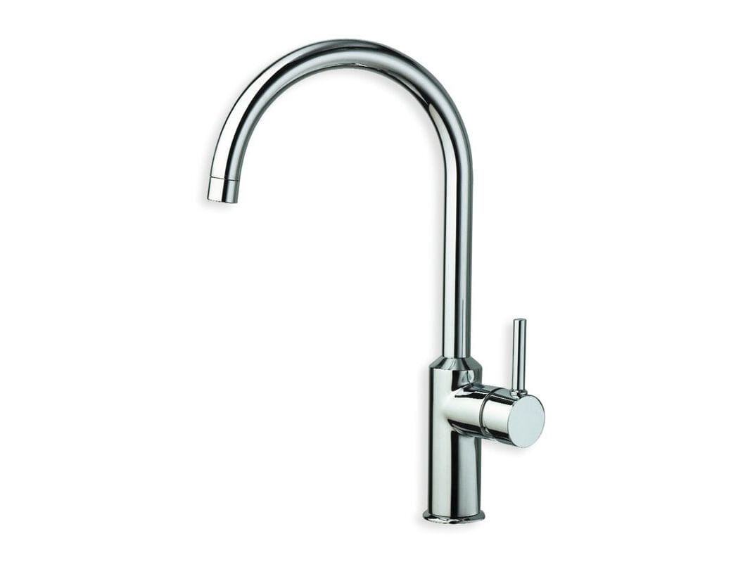 Однорычажный смеситель для кухни с поворотным изливом CRISTINA Rubinetterie кухня-современная коллекция ARCH-00134754 - Вид №1