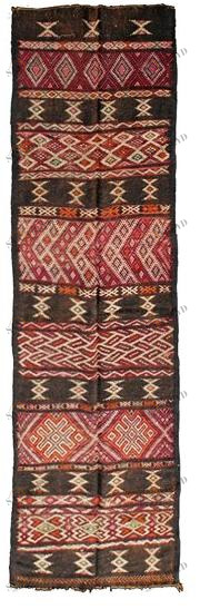 AFOLKI Прямоугольный шерстяной коврик с геометрическими мотивами Tata Taa234be