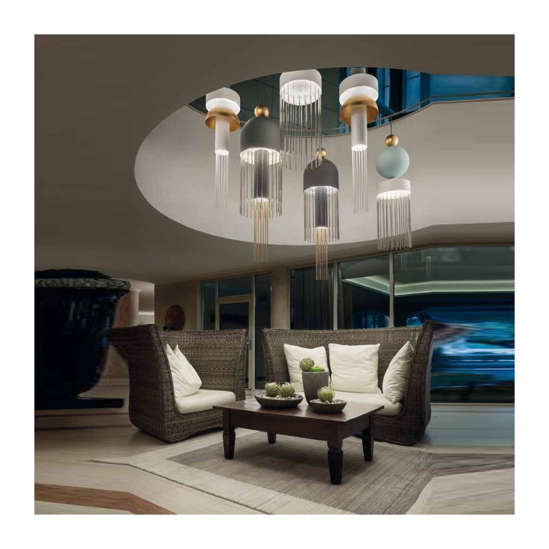 Masiero NAPPE XL1 Mixed colors светильник подвесной 118445 - Вид №1