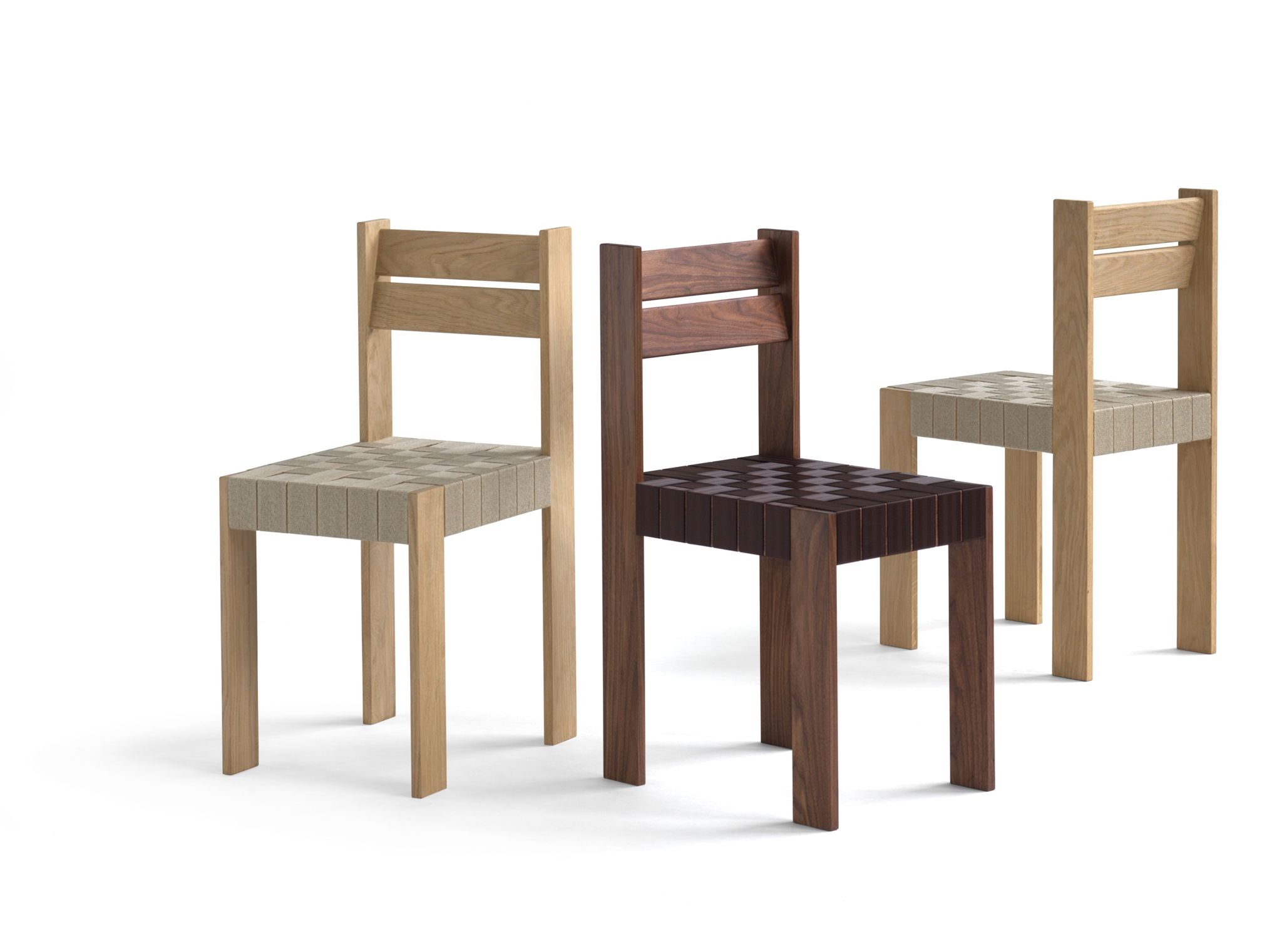 Стул из массива дерева с открытой спинкой Bla Station Momang ARCH-00008018 - Вид №12