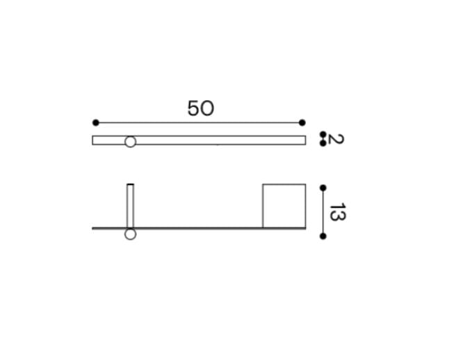 Металлический держатель для полотенец Ex.T Nouveau ARCH-00008602 - Вид №2
