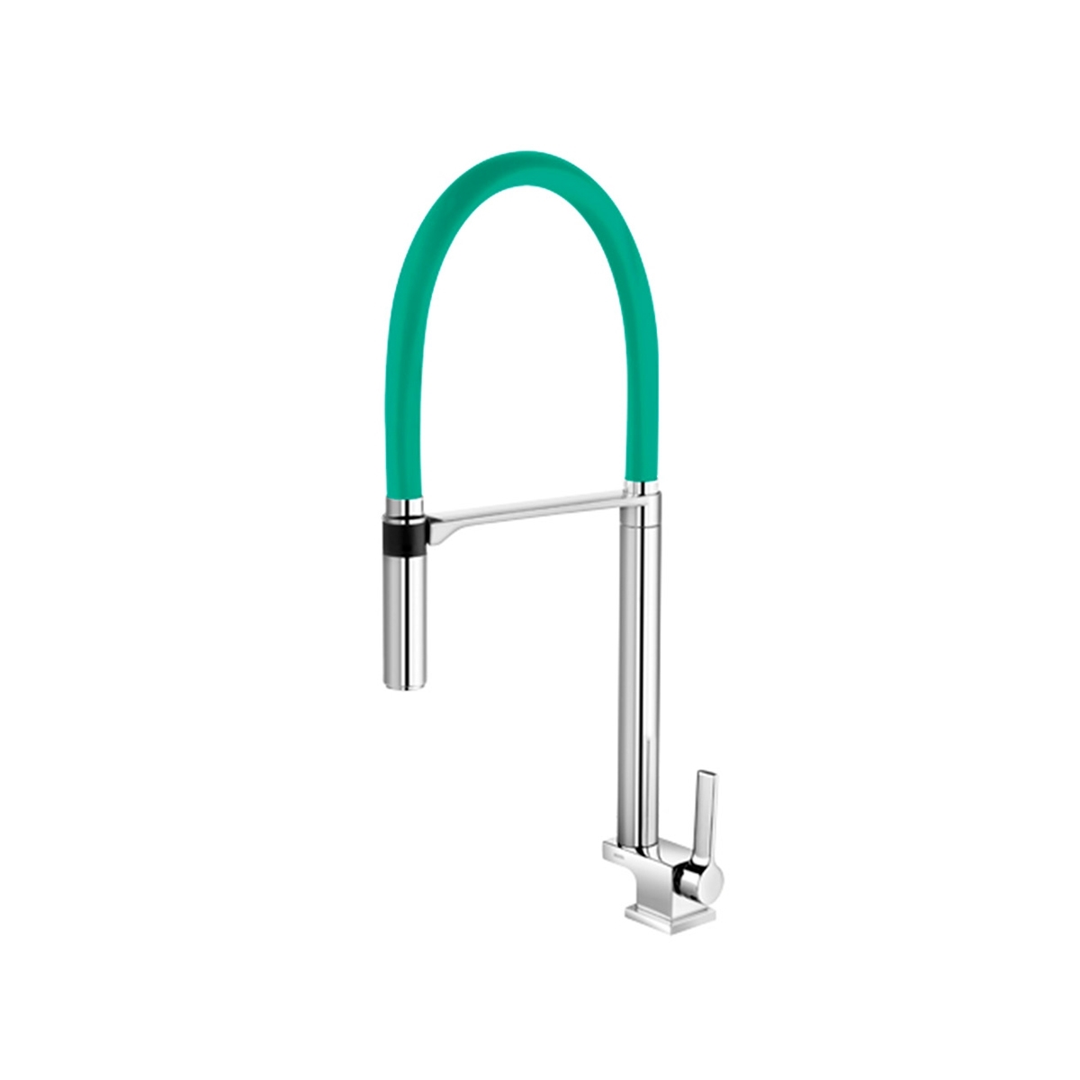 00738981 Синий кухонный смеситель с высоким изливом Docol DOC