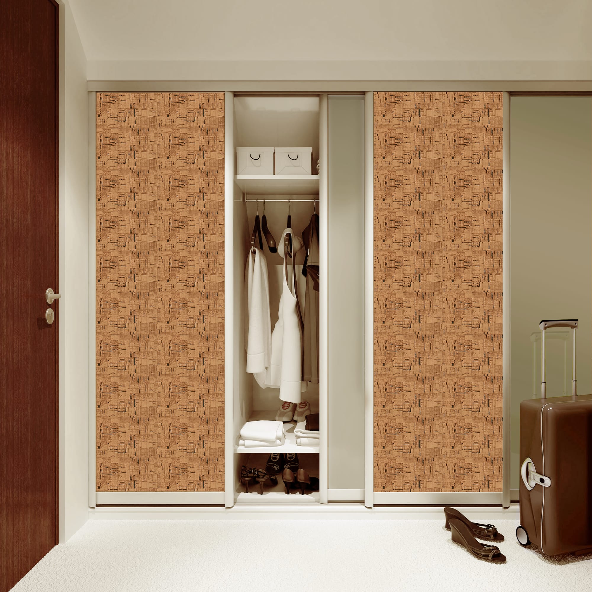 82575743 Плёнка самоклеящаяся, под пробку 0.45х2 м Santreyd  - Вид №2