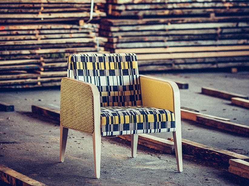 Тканевое кресло с подлокотниками More Contract Magna ARCH-00106200 - Вид №3