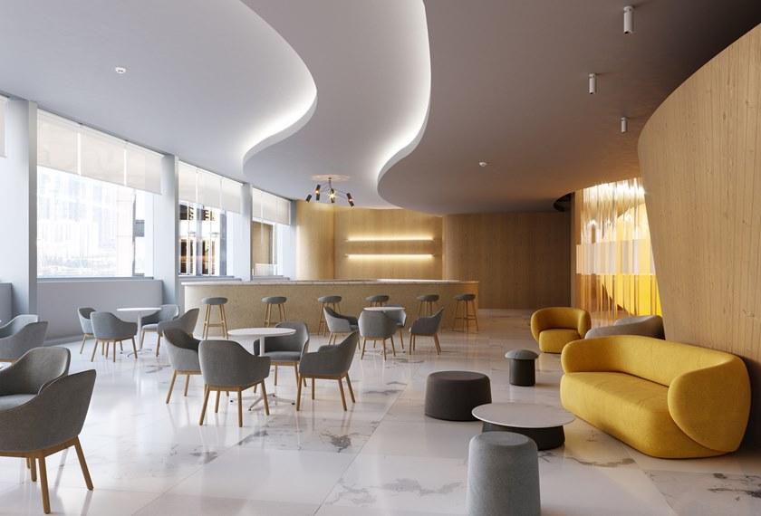 Grado Design 3-х местный тканевый диван Swell Swe-sf-3s - Вид №5