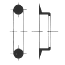 Кольцо канализ 110