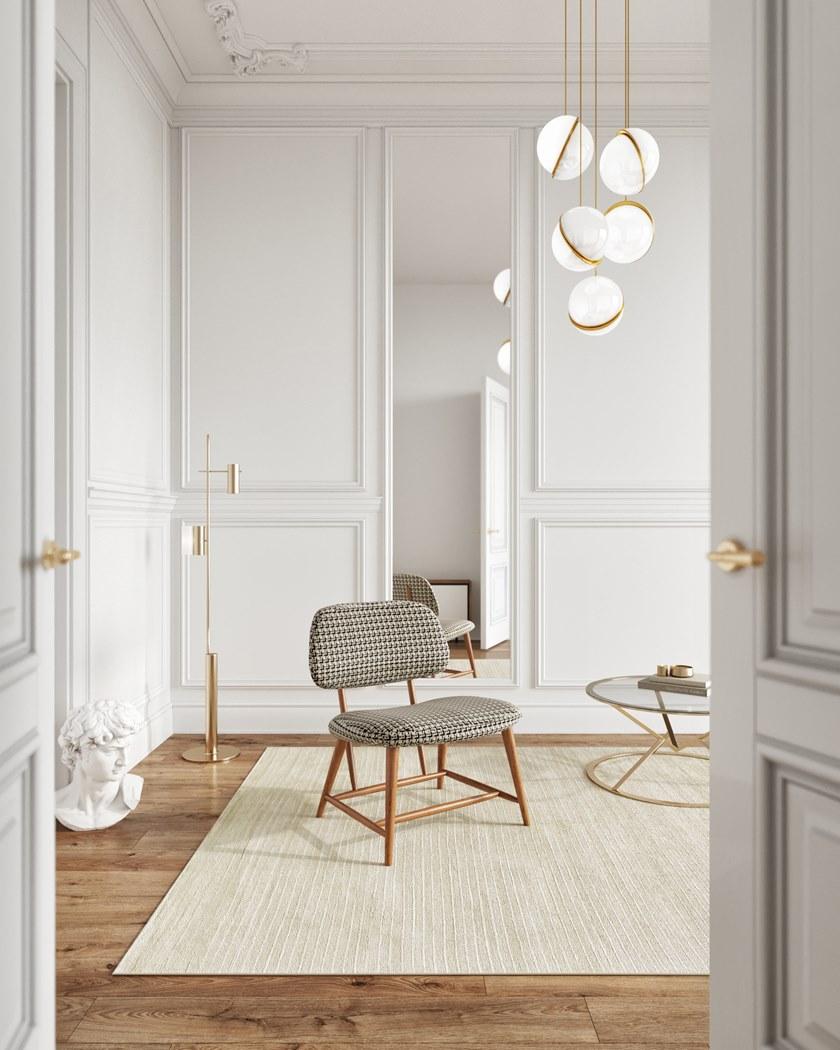 Mytto Стул из мягкой ткани Iconic sun-id-1372786 - Вид №1