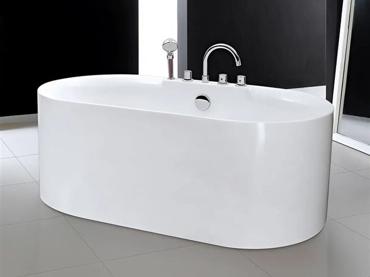 Акриловая овальная ванна с гидромассажем Fontana Showers MARIGNANE ARCH-00054416