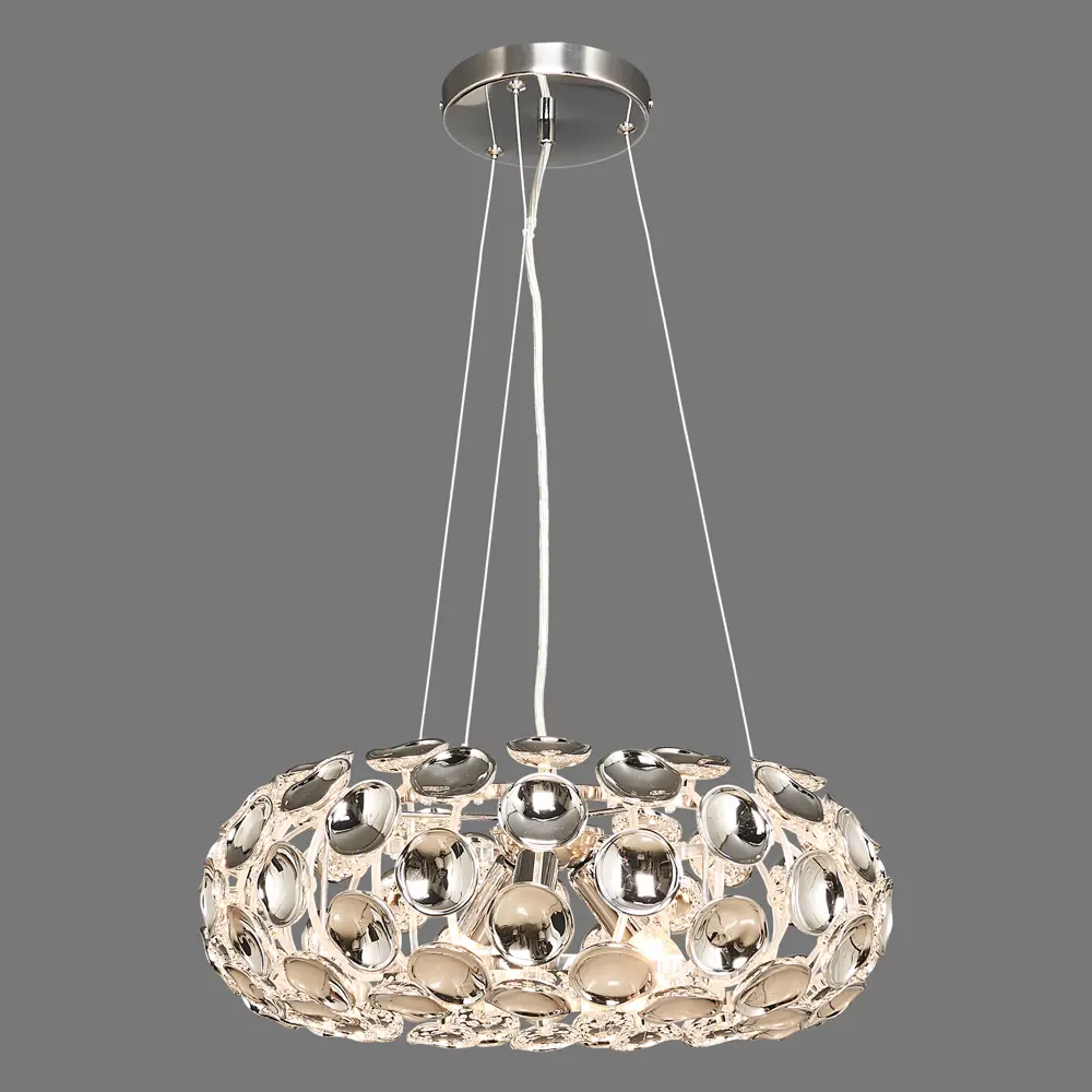 Люстра подвесная Mosca L1096-3PL, 3 лампы, 12 м², цвет хром 82140705 STLM-2127156 LAMPLANDIA  - Вид №2