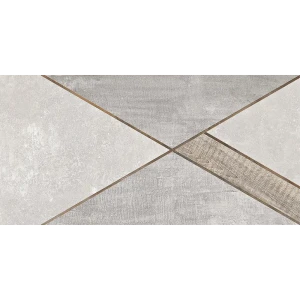Плитка настенная Azori Global Geometry 31.5x63 см 1.59 м² цвет серый 82665725 STLM-2170049