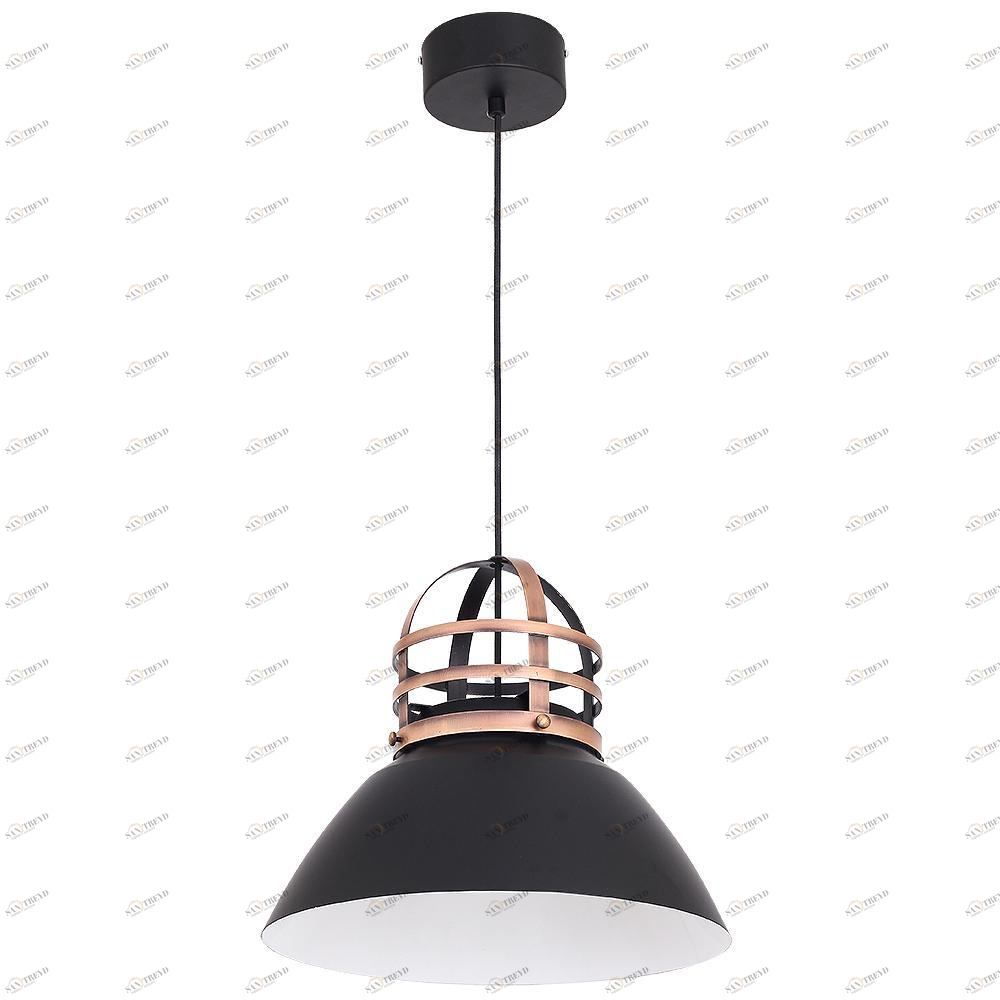 Подвесной светильник Luminex Single 4 9288 LUMINEX SINGLE 4 196106 Черный 