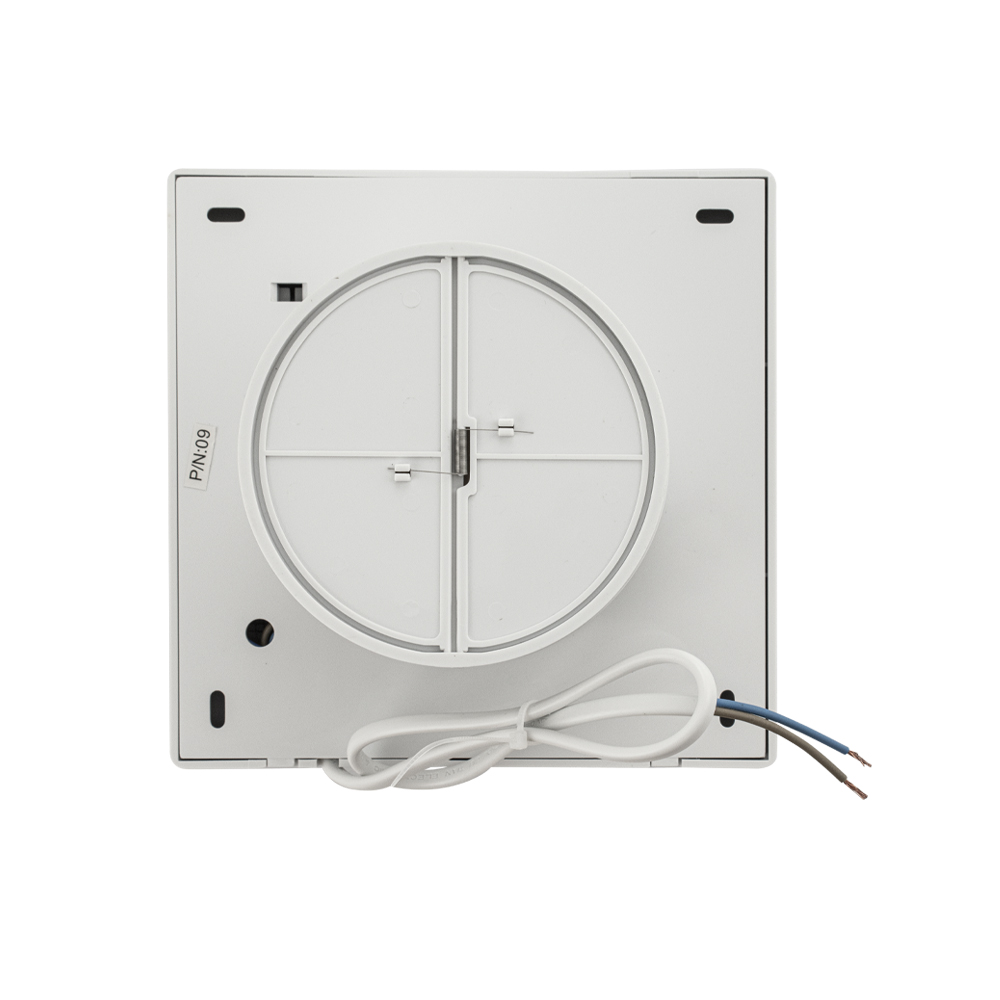 GFmark - Вытяжной вентилятор белый, пластик АБС, d = 100 мм с обратным клапаном и москитной сеткой, код: 5001  - Вид №6