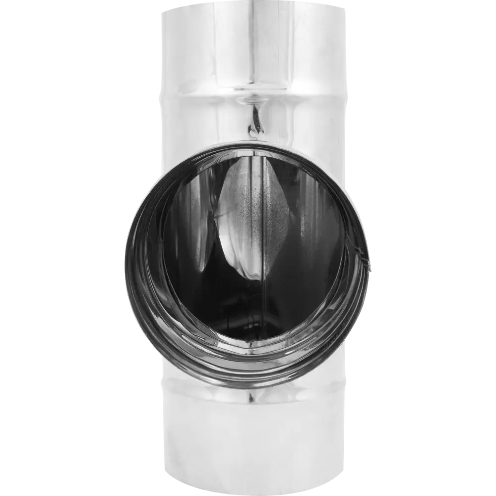 Тройник для дымохода Коракс D115 315x115 мм нержавеющая сталь 0.5 мм STLM-2208702 - Вид №1