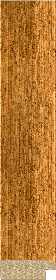 BY 3973 Зеркало в багетной раме - травленое золото 59 mm EVOFORM Octagon - Вид №3